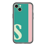 スリムプロテクションプレミアムケース［ オリジナル - initial color line - S green ］