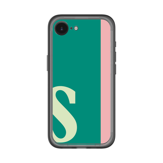 スリムプロテクションプレミアムケース［ オリジナル - initial color line - S green ］