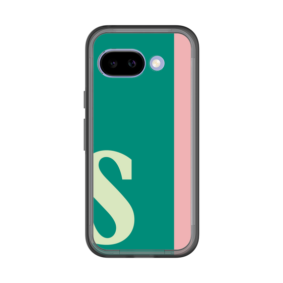 スリムプロテクションプレミアムケース［ オリジナル - initial color line - S green ］