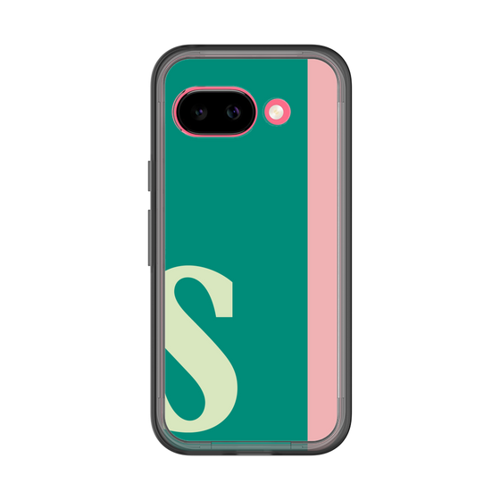 スリムプロテクションプレミアムケース［ オリジナル - initial color line - S green ］