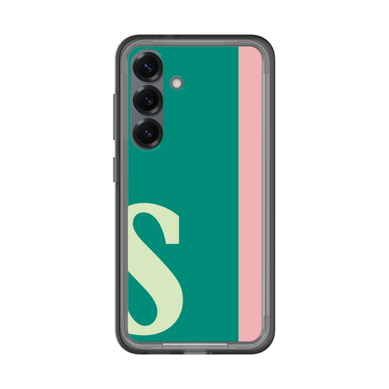 スリムプロテクションプレミアムケース［ オリジナル - initial color line - S green ］