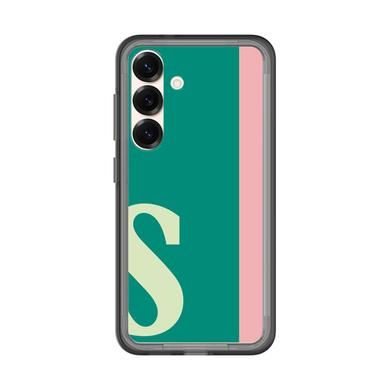 スリムプロテクションプレミアムケース［ オリジナル - initial color line - S green ］