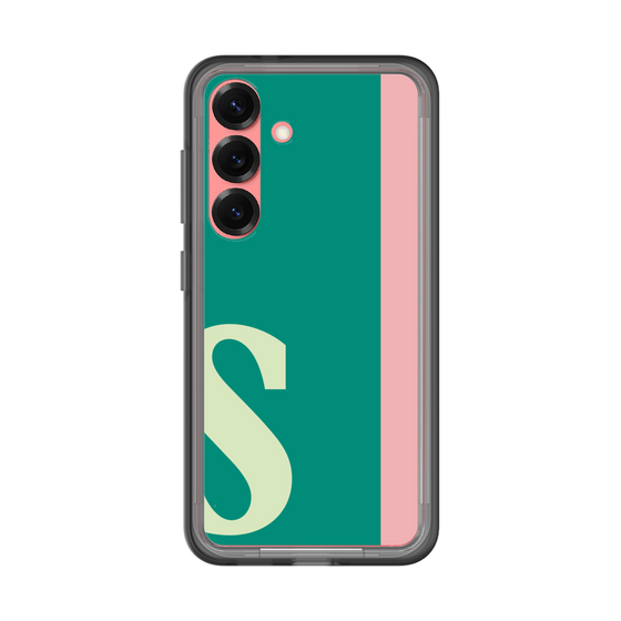 スリムプロテクションプレミアムケース［ オリジナル - initial color line - S green ］