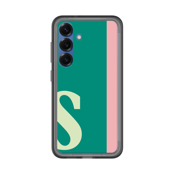 スリムプロテクションプレミアムケース［ オリジナル - initial color line - S green ］
