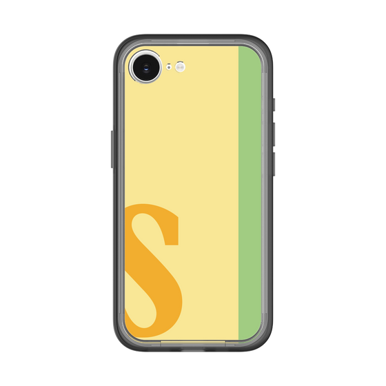 スリムプロテクションプレミアムケース［ オリジナル - initial color line - S yellow ］