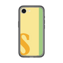 スリムプロテクションプレミアムケース［ オリジナル - initial color line - S yellow ］