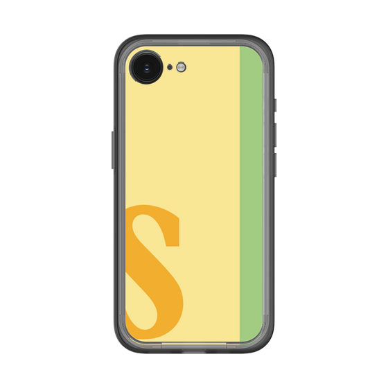 スリムプロテクションプレミアムケース［ オリジナル - initial color line - S yellow ］