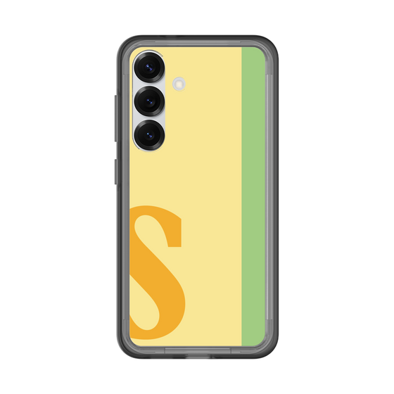 スリムプロテクションプレミアムケース［ オリジナル - initial color line - S yellow ］