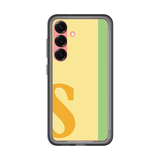 スリムプロテクションプレミアムケース［ オリジナル - initial color line - S yellow ］