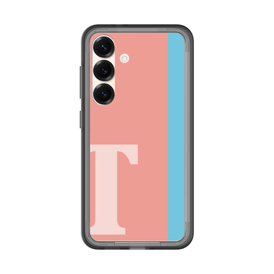 スリムプロテクションプレミアムケース［ オリジナル - initial color line - T pink ］