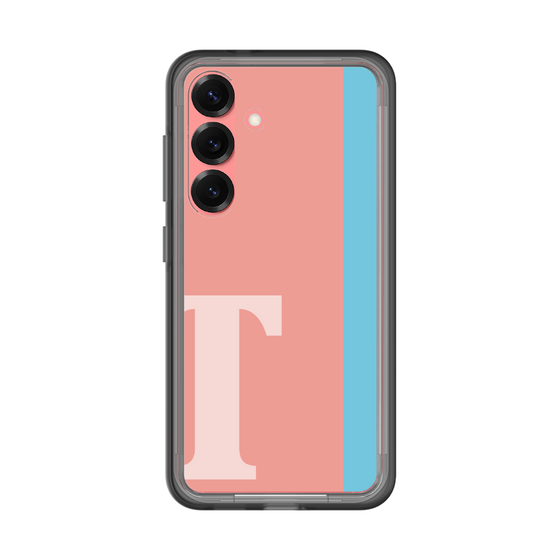 スリムプロテクションプレミアムケース［ オリジナル - initial color line - T pink ］