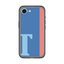 スリムプロテクションプレミアムケース［ オリジナル - initial color line - T blue ］