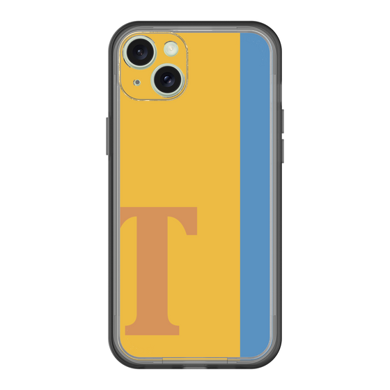 スリムプロテクションプレミアムケース［ オリジナル - initial color line - T orange ］