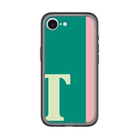 スリムプロテクションプレミアムケース［ オリジナル - initial color line - T green ］