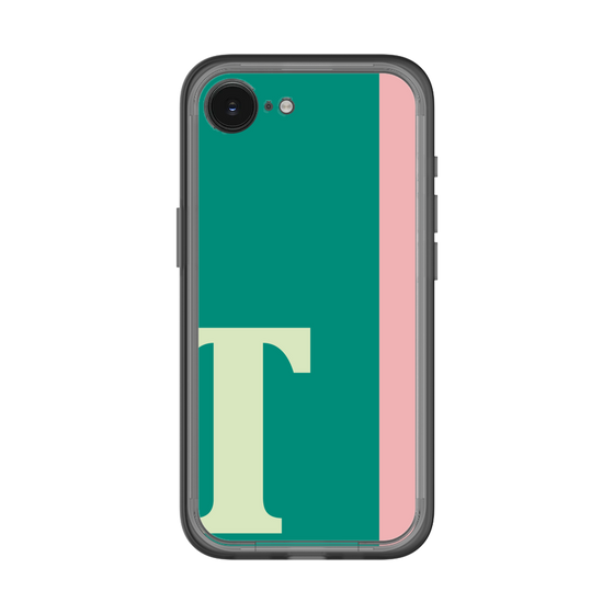 スリムプロテクションプレミアムケース［ オリジナル - initial color line - T green ］