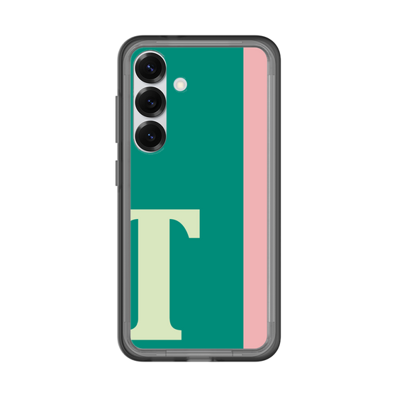 スリムプロテクションプレミアムケース［ オリジナル - initial color line - T green ］