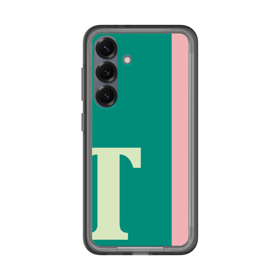 スリムプロテクションプレミアムケース［ オリジナル - initial color line - T green ］