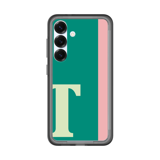 スリムプロテクションプレミアムケース［ オリジナル - initial color line - T green ］