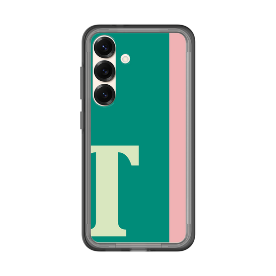スリムプロテクションプレミアムケース［ オリジナル - initial color line - T green ］