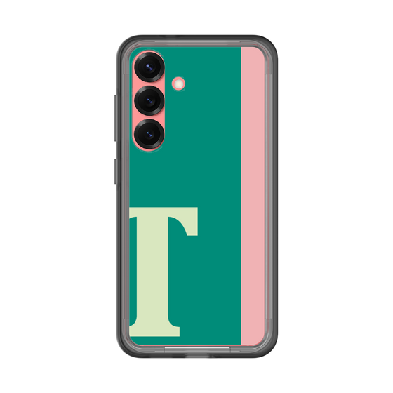 スリムプロテクションプレミアムケース［ オリジナル - initial color line - T green ］