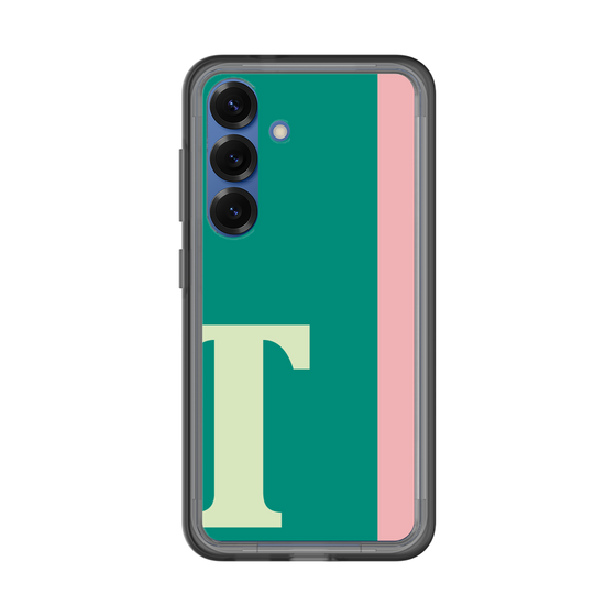 スリムプロテクションプレミアムケース［ オリジナル - initial color line - T green ］