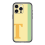 スリムプロテクションプレミアムケース［ オリジナル - initial color line - T yellow ］