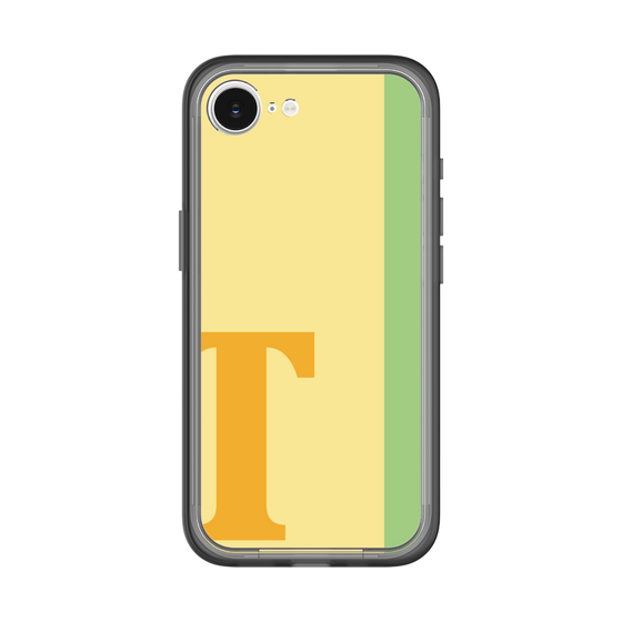 スリムプロテクションプレミアムケース［ オリジナル - initial color line - T yellow ］