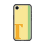 スリムプロテクションプレミアムケース［ オリジナル - initial color line - T yellow ］