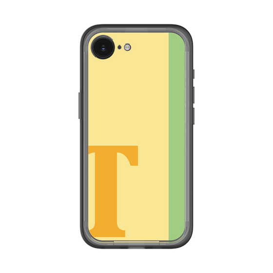 スリムプロテクションプレミアムケース［ オリジナル - initial color line - T yellow ］