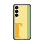 スリムプロテクションプレミアムケース［ オリジナル - initial color line - T yellow ］