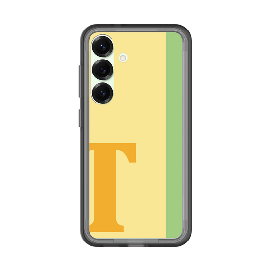 スリムプロテクションプレミアムケース［ オリジナル - initial color line - T yellow ］