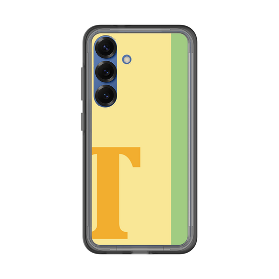 スリムプロテクションプレミアムケース［ オリジナル - initial color line - T yellow ］