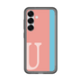 スリムプロテクションプレミアムケース［ オリジナル - initial color line - U pink ］