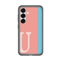 スリムプロテクションプレミアムケース［ オリジナル - initial color line - U pink ］