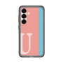 スリムプロテクションプレミアムケース［ オリジナル - initial color line - U pink ］