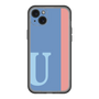 スリムプロテクションプレミアムケース［ オリジナル - initial color line - U blue ］