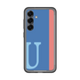 スリムプロテクションプレミアムケース［ オリジナル - initial color line - U blue ］