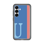 スリムプロテクションプレミアムケース［ オリジナル - initial color line - U blue ］