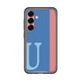 スリムプロテクションプレミアムケース［ オリジナル - initial color line - U blue ］