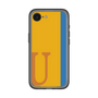 スリムプロテクションプレミアムケース［ オリジナル - initial color line - U orange ］