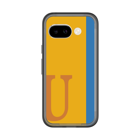 スリムプロテクションプレミアムケース［ オリジナル - initial color line - U orange ］
