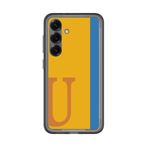 スリムプロテクションプレミアムケース［ オリジナル - initial color line - U orange ］