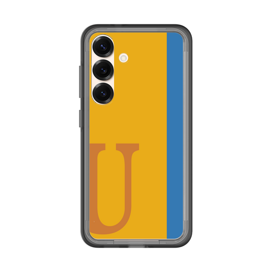 スリムプロテクションプレミアムケース［ オリジナル - initial color line - U orange ］