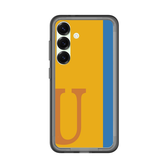 スリムプロテクションプレミアムケース［ オリジナル - initial color line - U orange ］