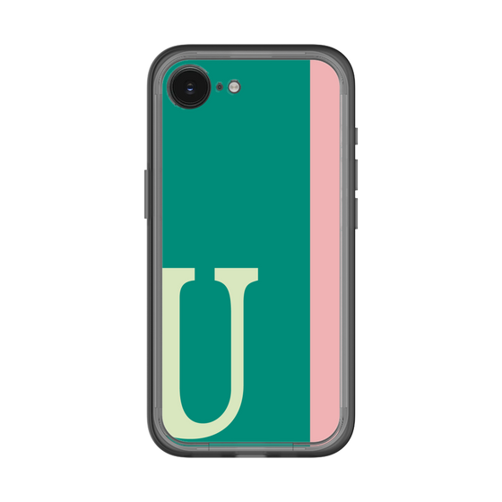 スリムプロテクションプレミアムケース［ オリジナル - initial color line - U green ］