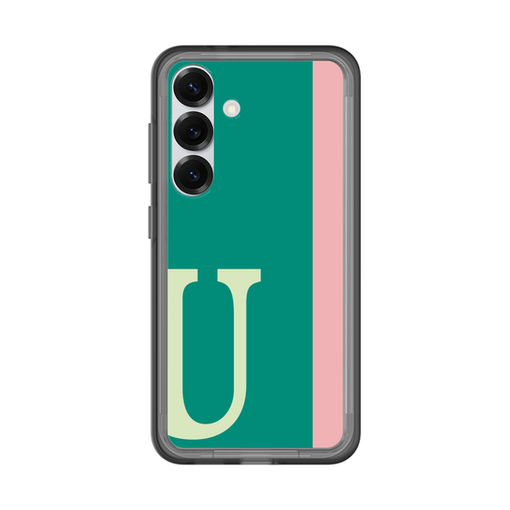 スリムプロテクションプレミアムケース［ オリジナル - initial color line - U green ］
