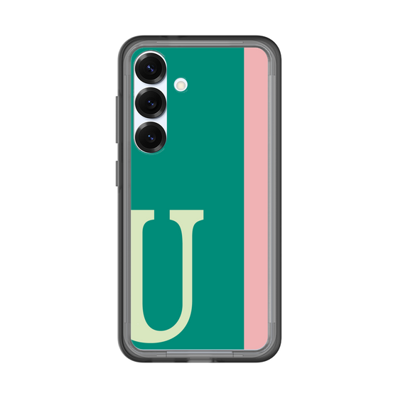 スリムプロテクションプレミアムケース［ オリジナル - initial color line - U green ］