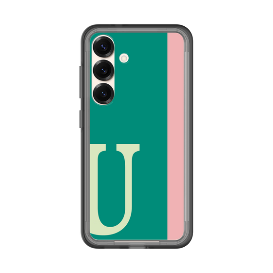 スリムプロテクションプレミアムケース［ オリジナル - initial color line - U green ］