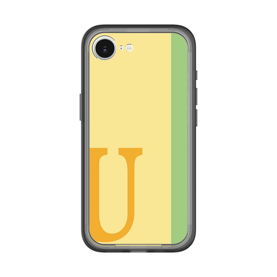 スリムプロテクションプレミアムケース［ オリジナル - initial color line - U yellow ］