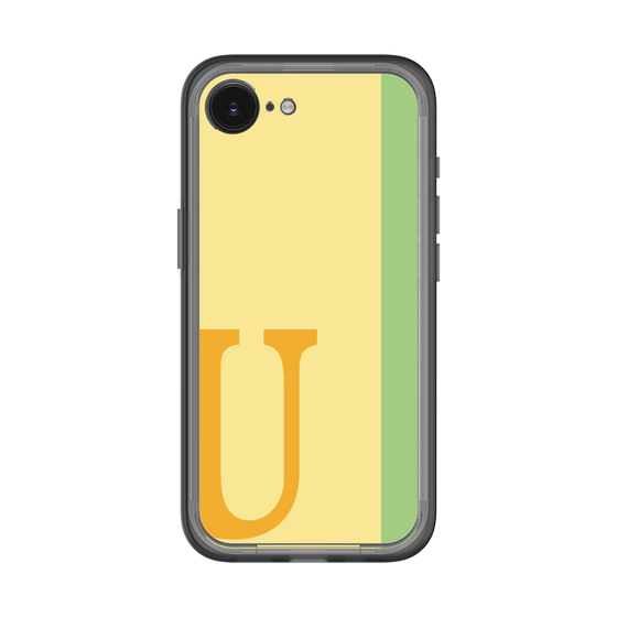 スリムプロテクションプレミアムケース［ オリジナル - initial color line - U yellow ］